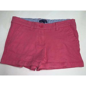 Simply Southern Womens Chino Shorts Size 2 Pink Turtle Short Booty Cotton